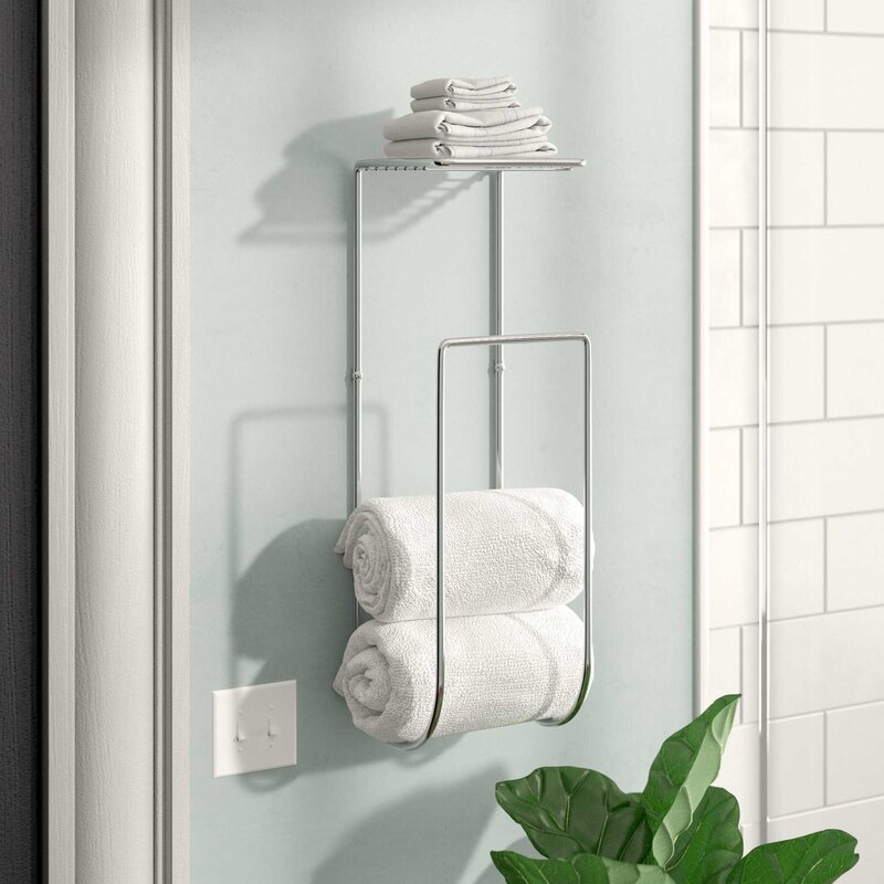 Towel dryer for the bathroom