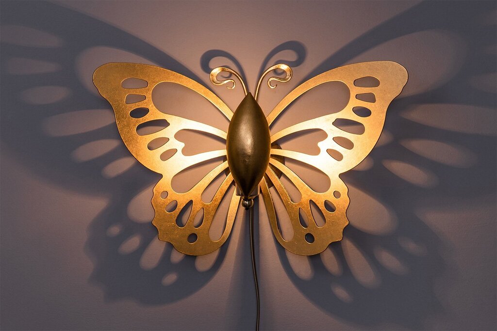 Wall lamp butterfly