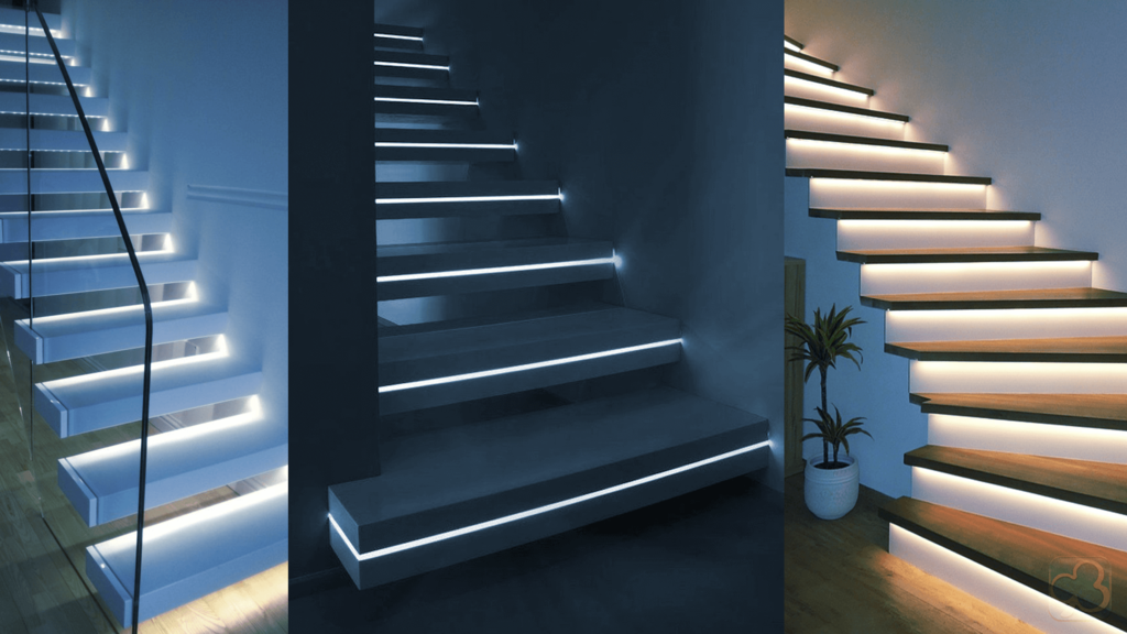 Stair lighting fixtures