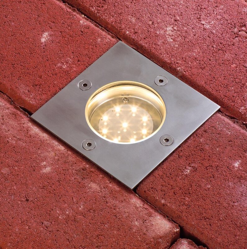 Recessed floor lights