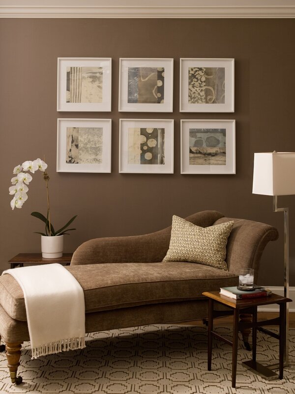 Light brown walls