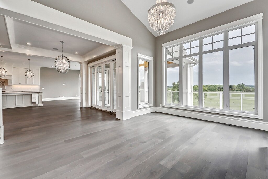 Light gray floor