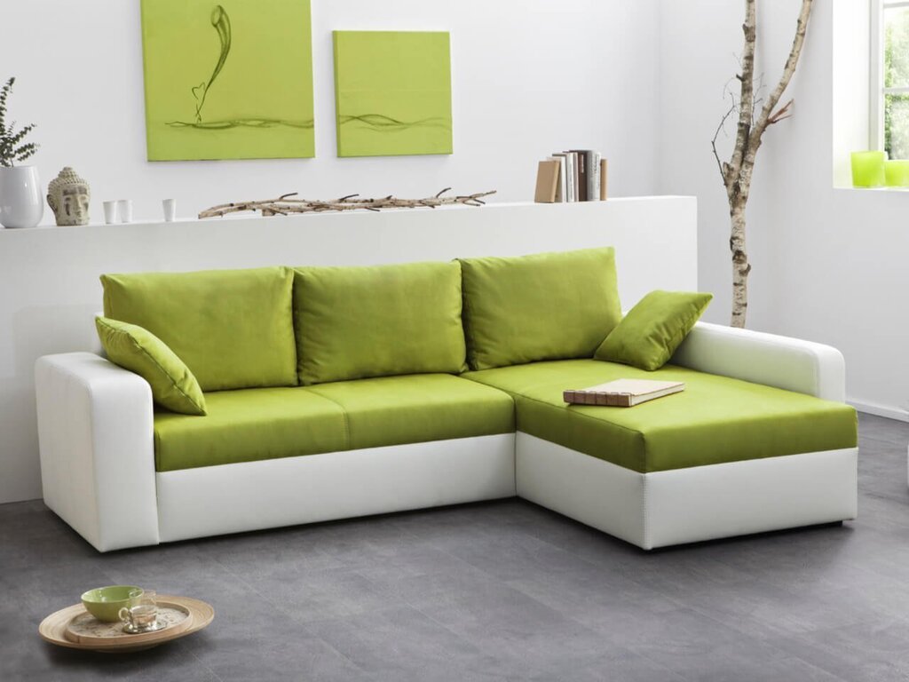 Light green sofa 37 фото