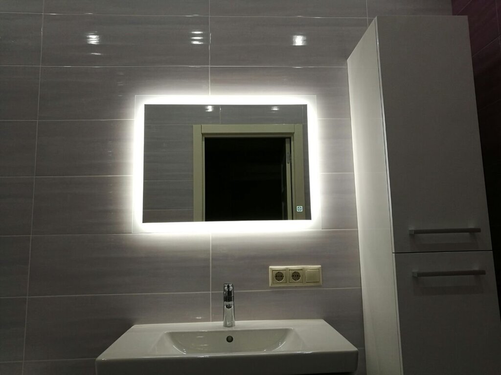 LED lighting in the toilet