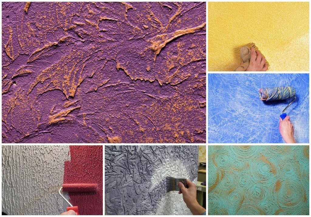 Textured paint for walls