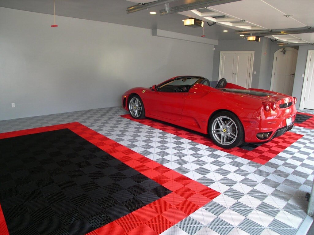 Heated floor in the garage 61 фото