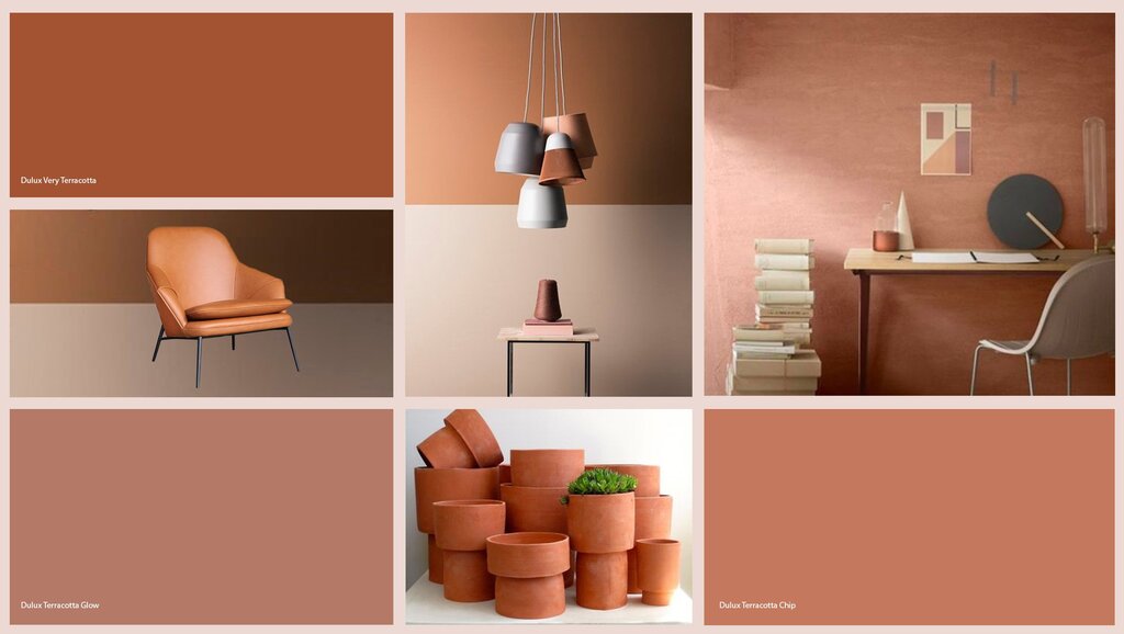 Terracotta paint for walls