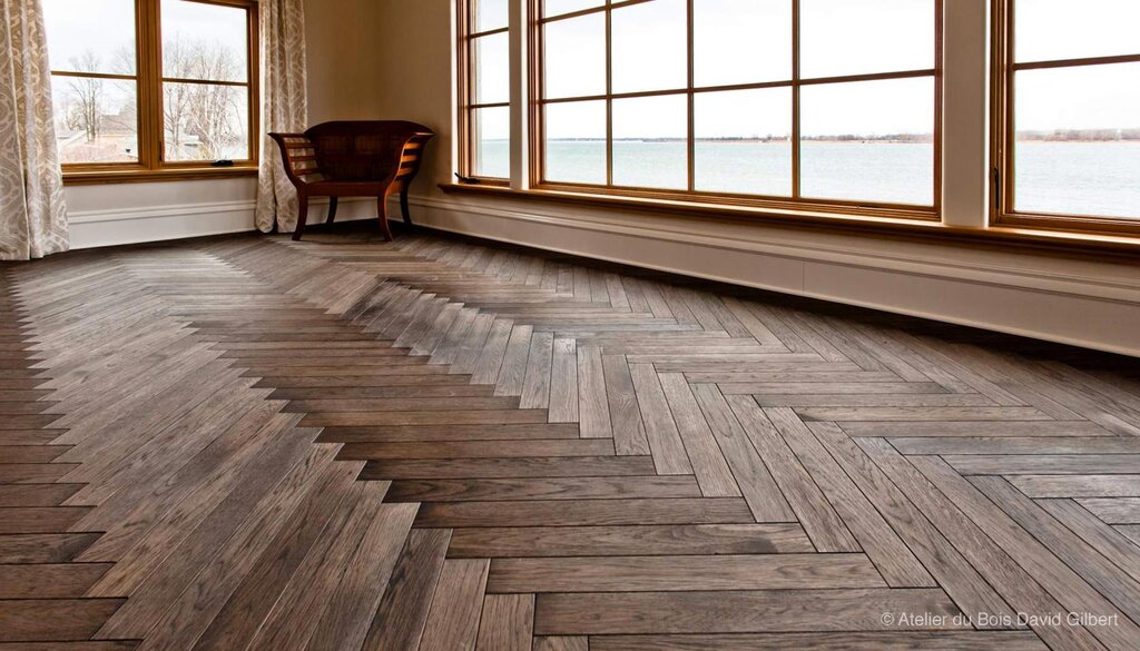 Teak parquet