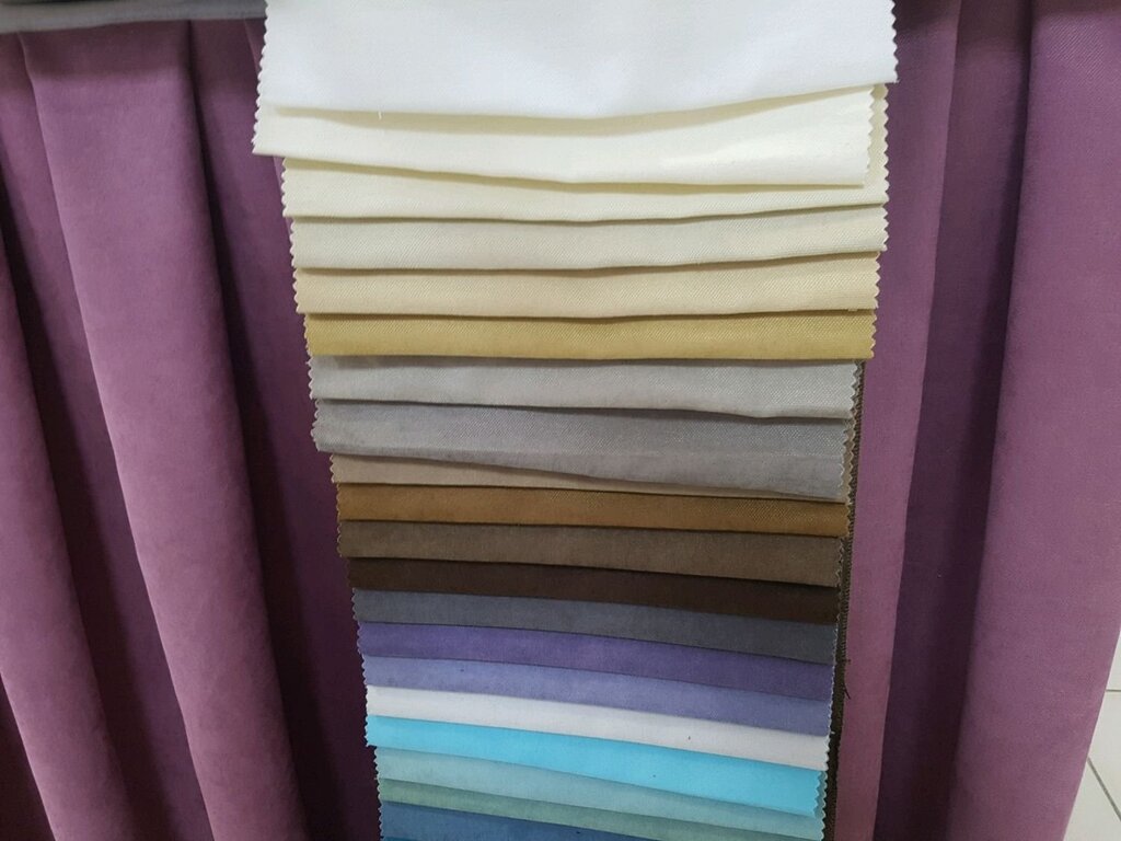 Soft fabric for curtains