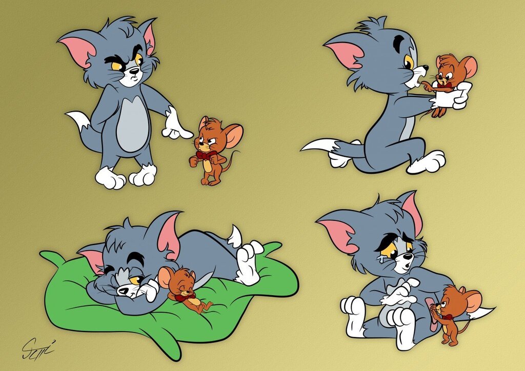 Tom and Jerry cute pictures 46 фото