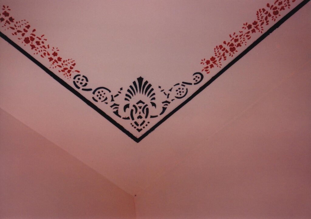 Stencils for the ceiling