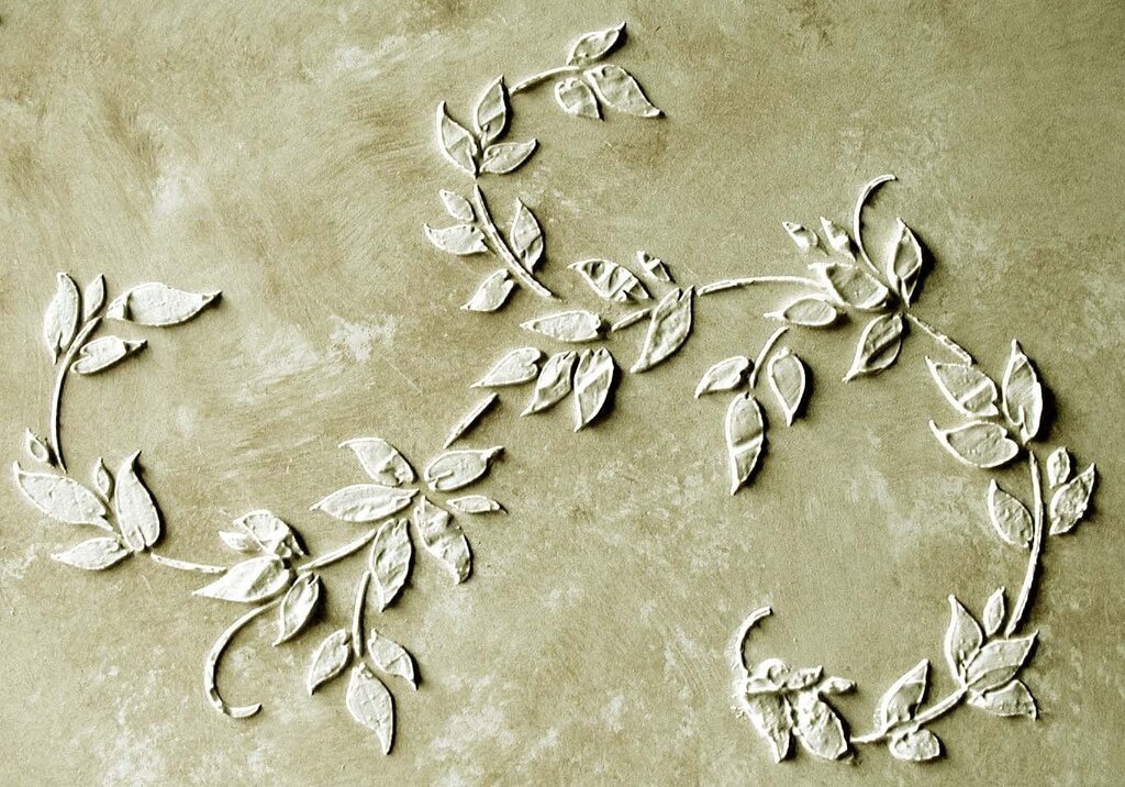 Stencil plaster