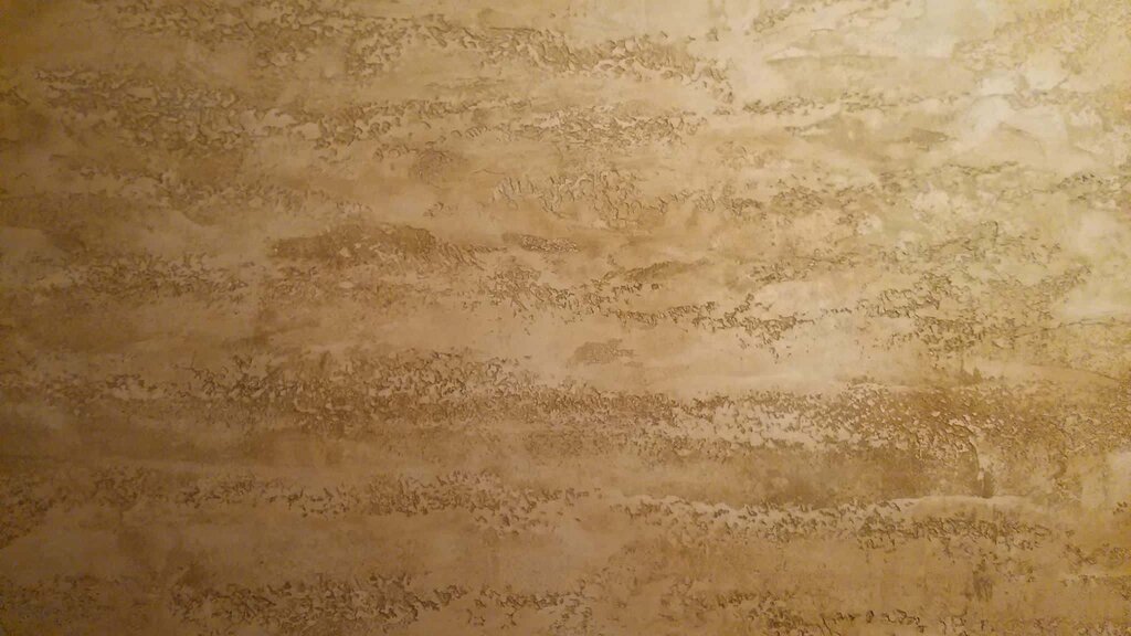 Travertine plaster