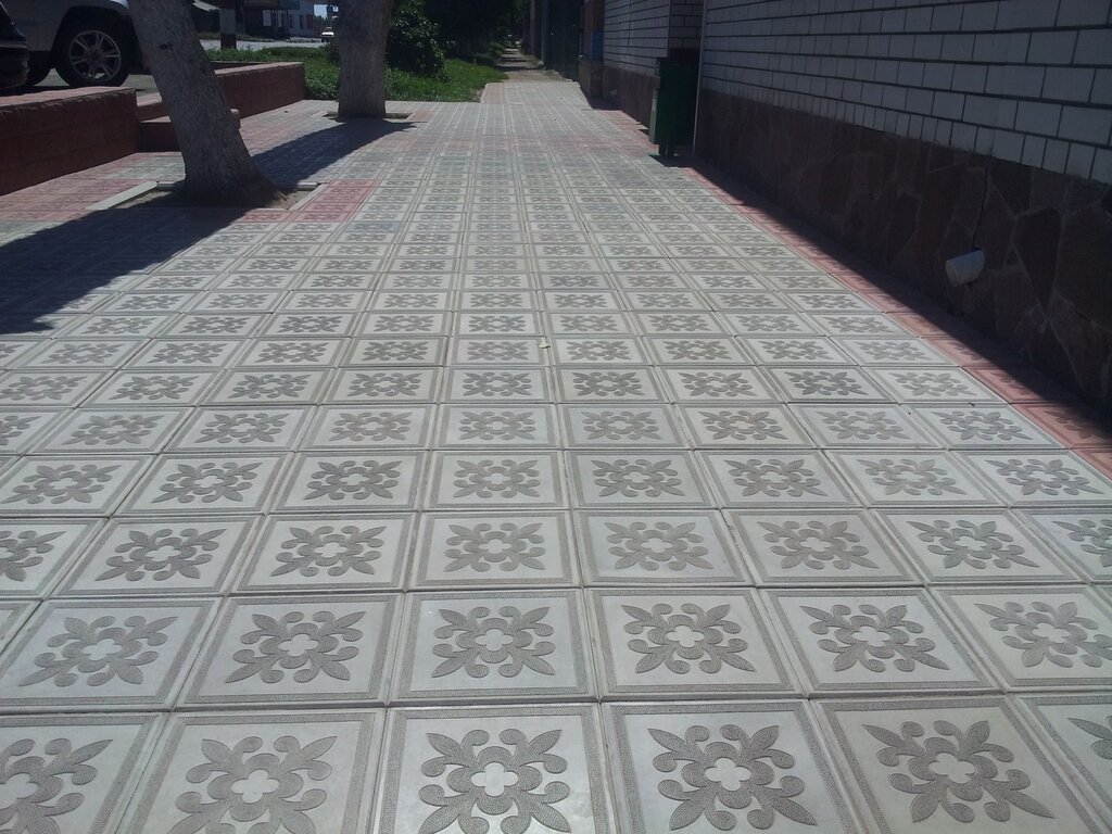 Sidewalk tile Gzhelka