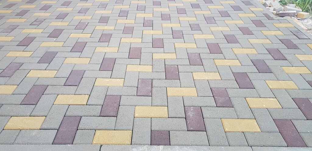 Paving brick tile