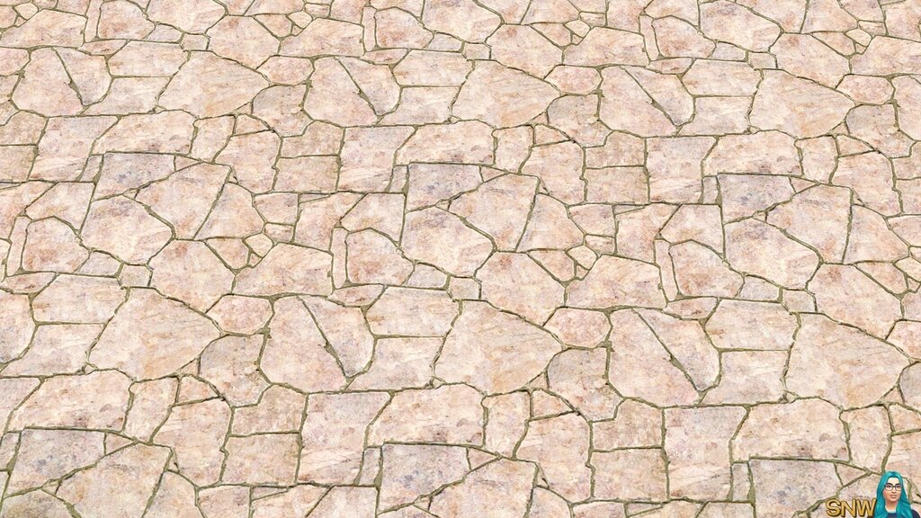 Montblanc paving tiles