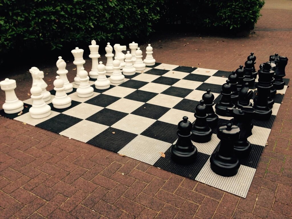 Paving tiles chess