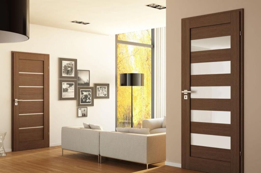 Stile doors made of eco-veneer