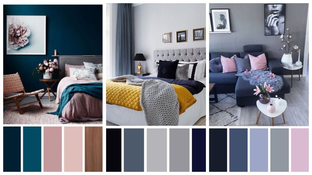 Color combinations with gray in the interior