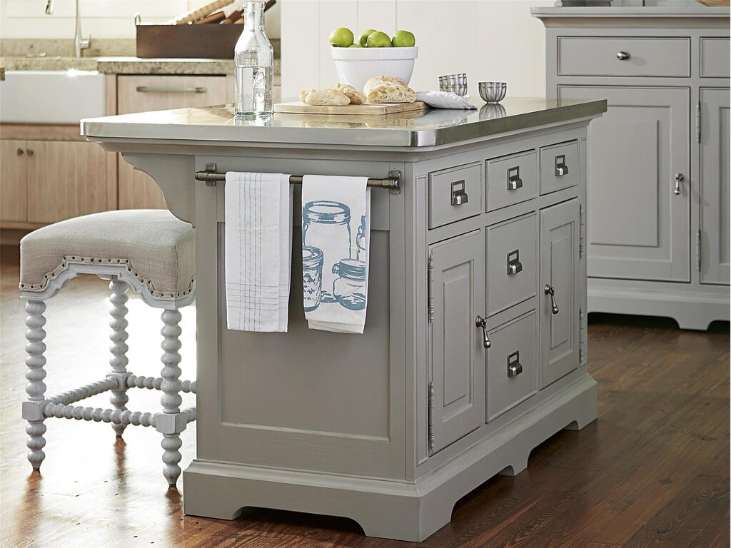 Kitchen island cabinet