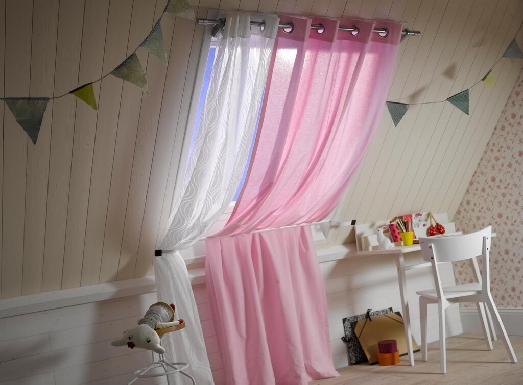 Tulle for the children's room