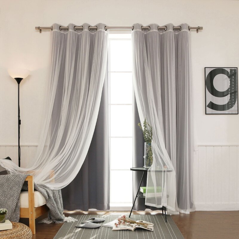 Sheer curtains and drapes