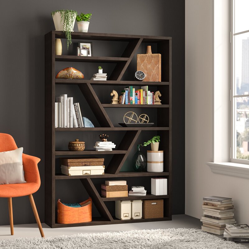 Corner bookcase