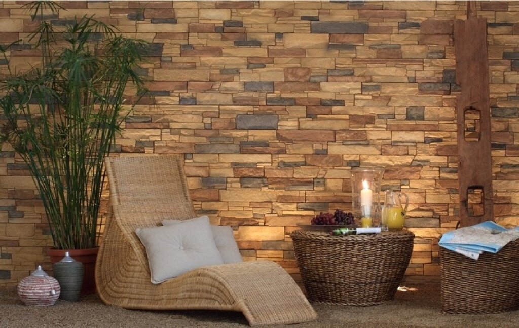 Stone wall cladding