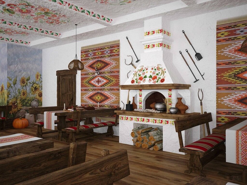 Ukrainian style in interior design