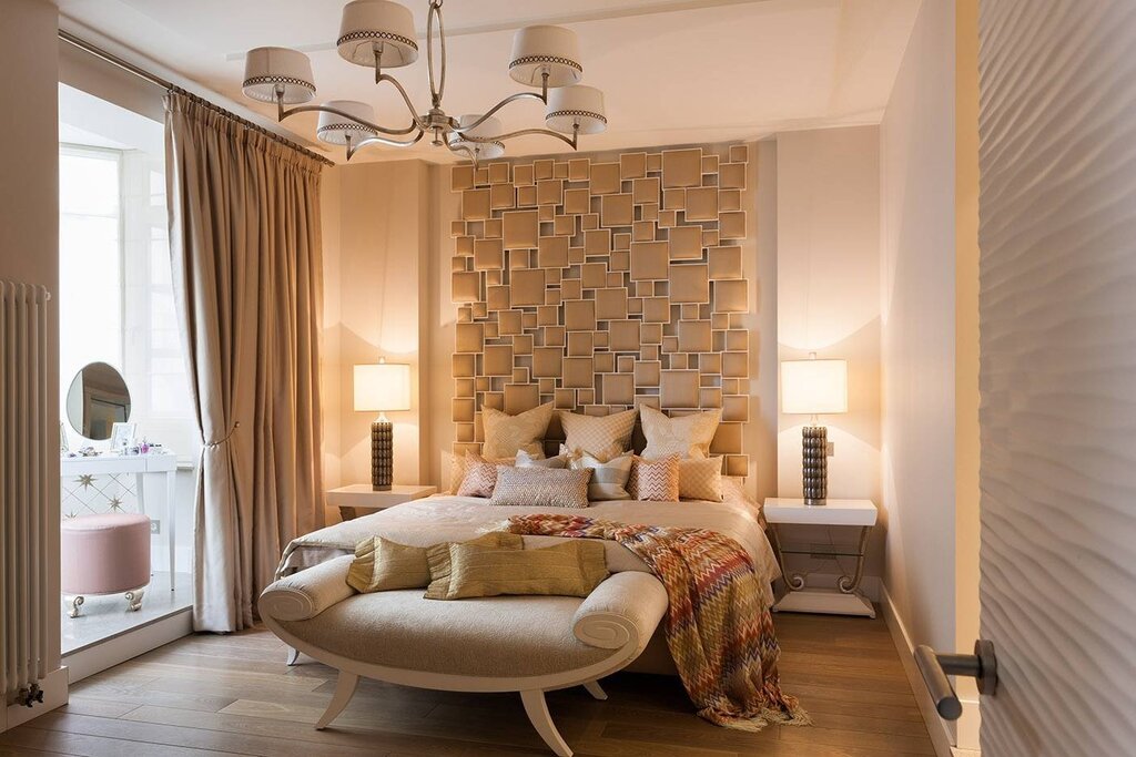 A cozy bedroom in a modern style 31 фото