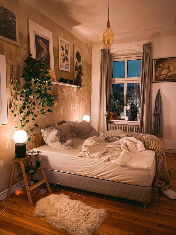 Cozy bedroom interior