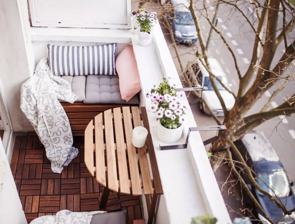 Cozy little balcony