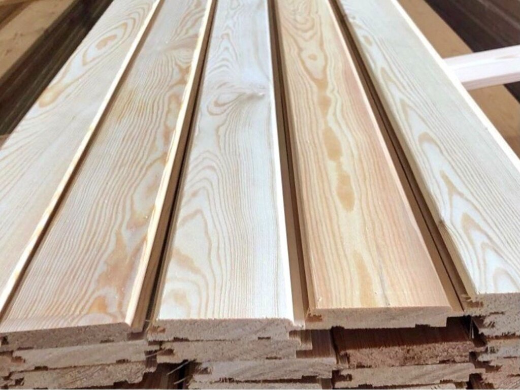 Lining board calm larch extra 38 фото