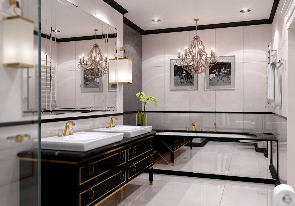 Art Deco bathroom