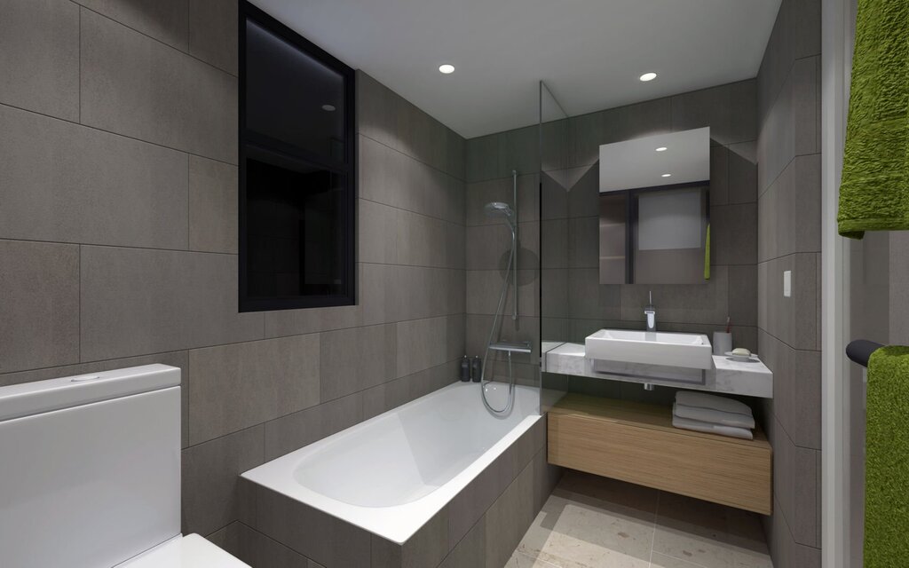 Minimalist bathroom