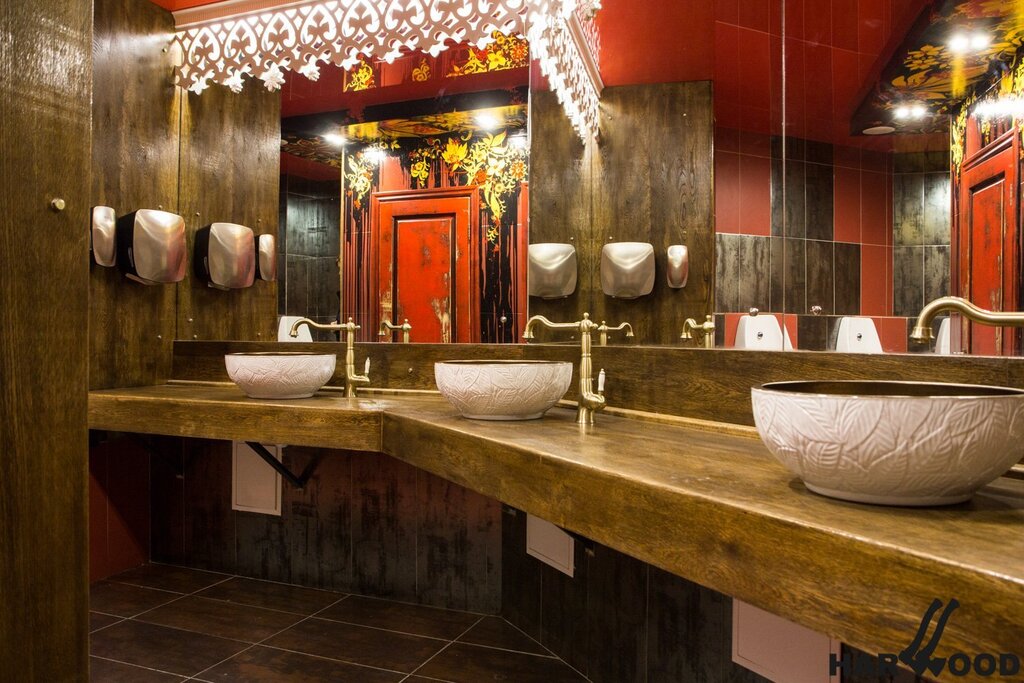 A bathroom in the Japanese style