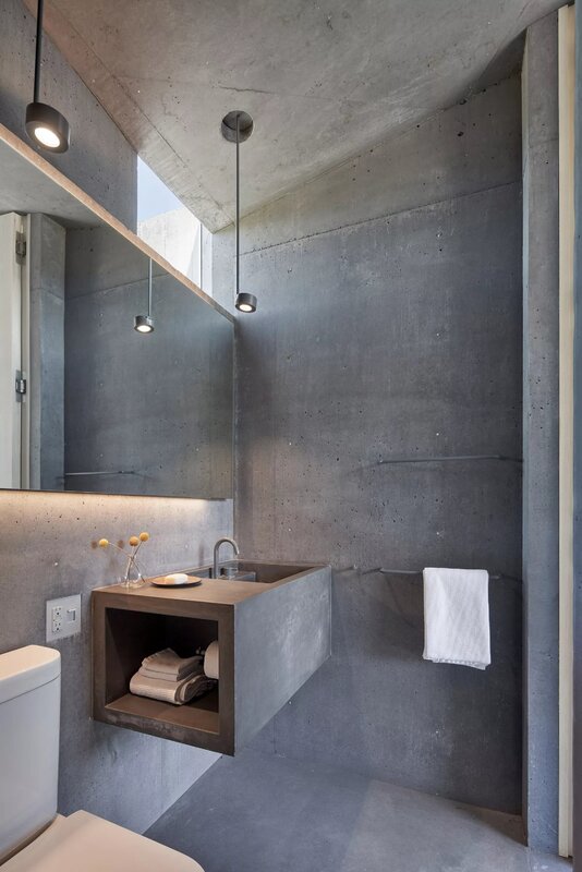 Bathroom in concrete