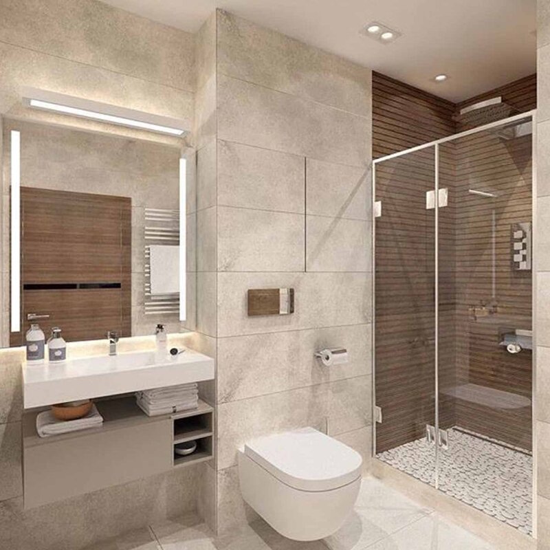 Bathroom with shower and toilet