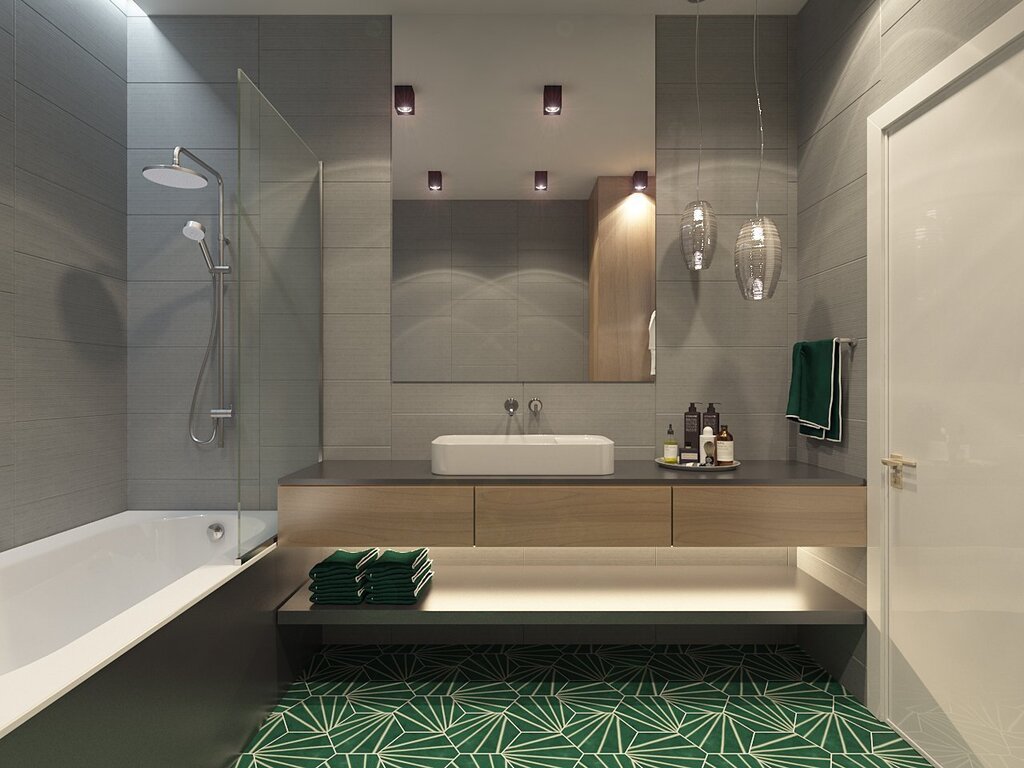 A minimalist style bathroom