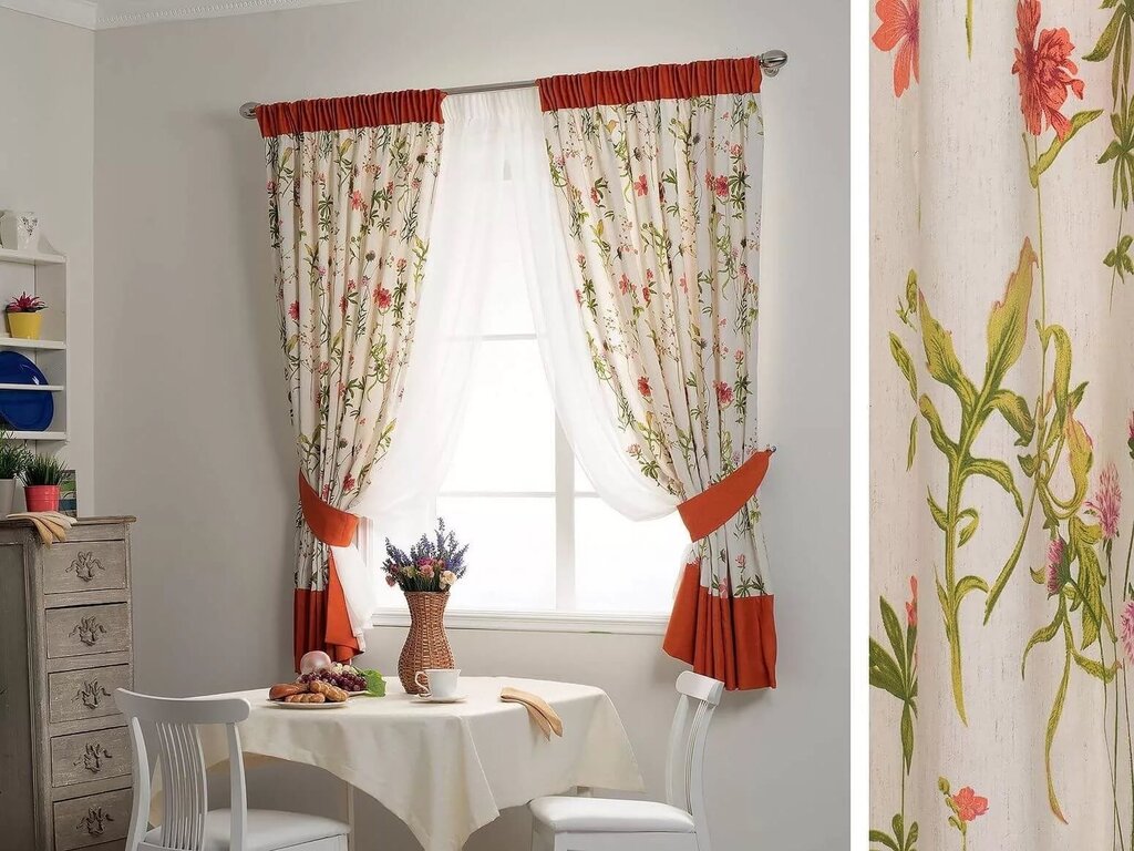 Options for kitchen curtains