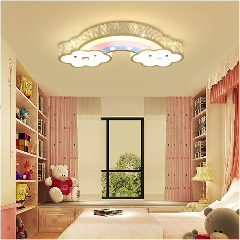 Lighting options in a children's room