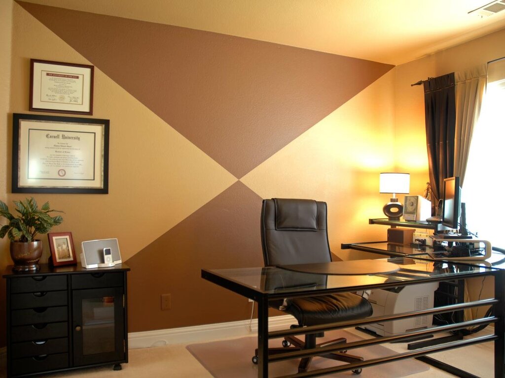 Options for painting office walls