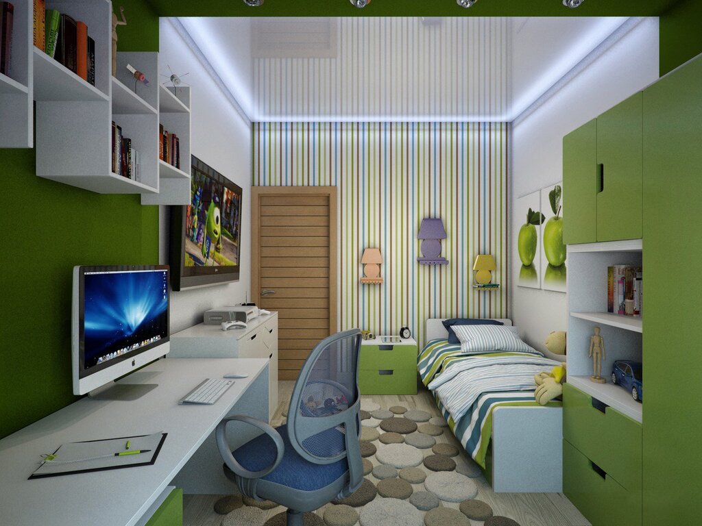 Options for renovating a child's room 18 фото