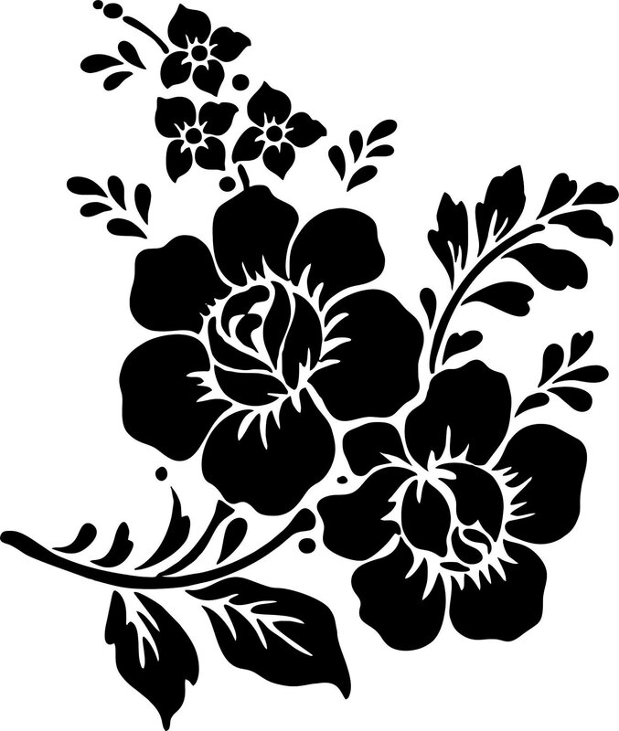 Vector pictures of flowers