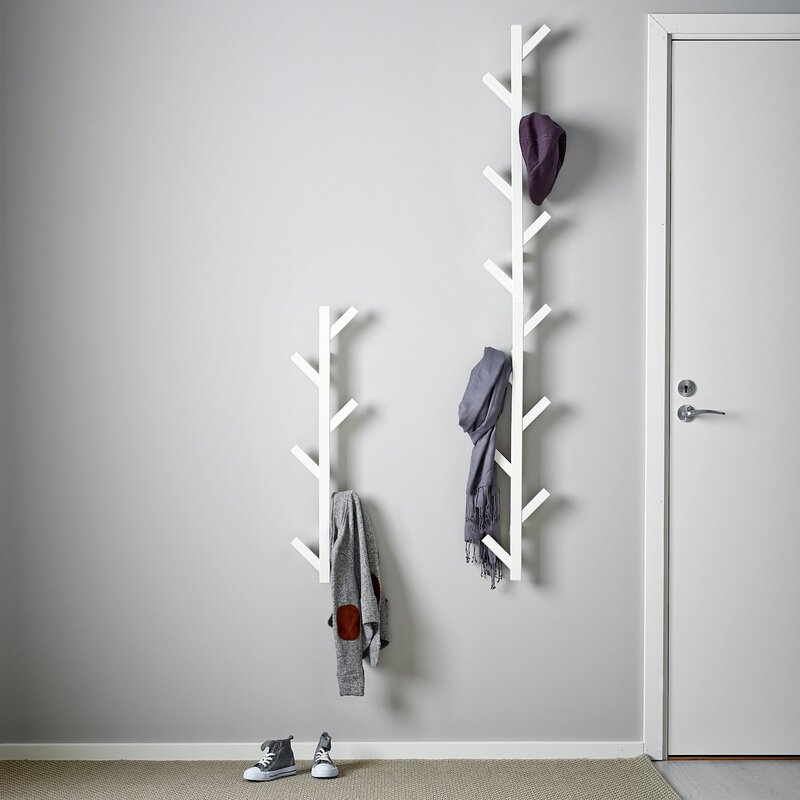 Coat rack for the hallway