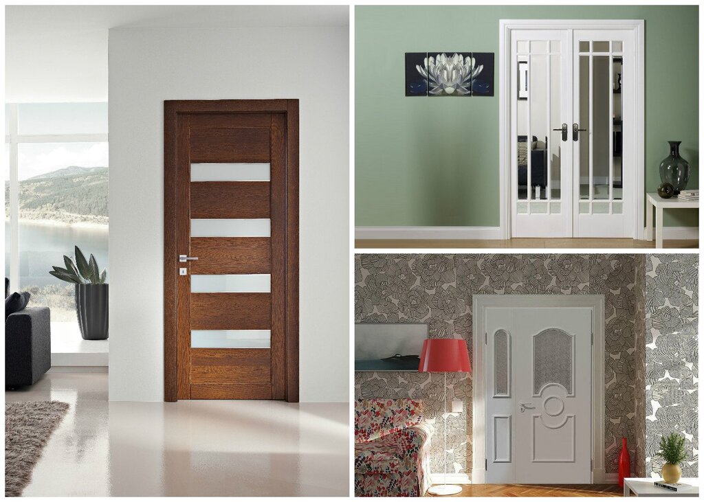 Types of interior doors by opening method