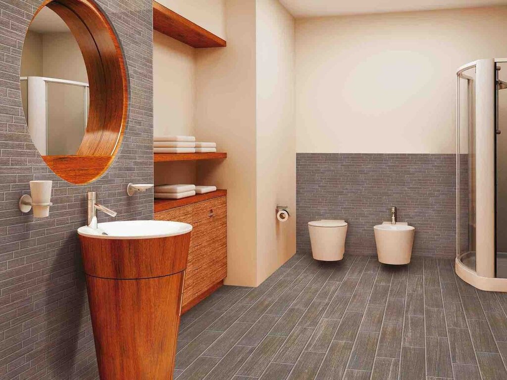 Vinyl tiles for walls