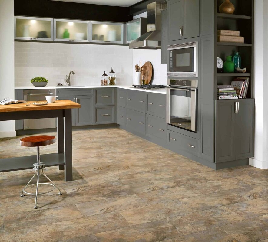 Vinyl flooring for the kitchen