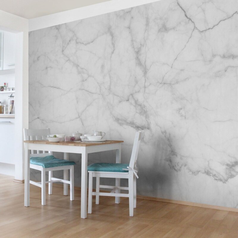 Vinyl wallpaper with a marble pattern 38 фото