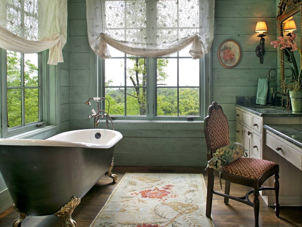 Vintage bathtub